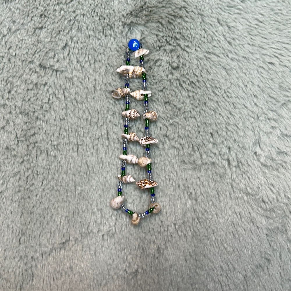 Handmade Shell Anklet!